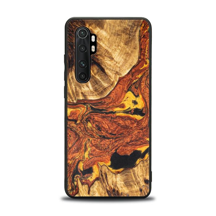 Xiaomi Mi NOTE 10 lite Handyhülle aus Harz und Holz - Synergy#E6