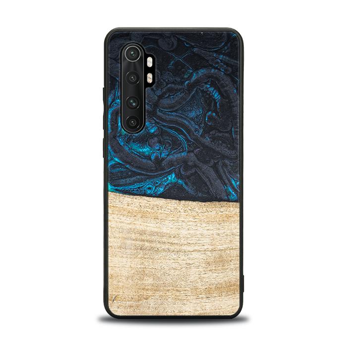 Xiaomi Mi NOTE 10 lite Handyhülle aus Harz und Holz - Synergy#F13