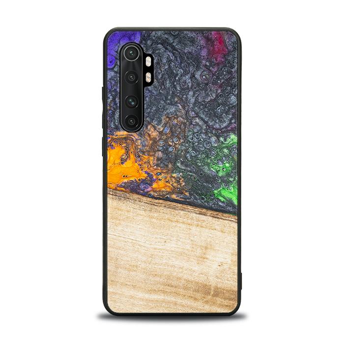 Xiaomi Mi NOTE 10 lite Handyhülle aus Harz und Holz - Synergy#F20