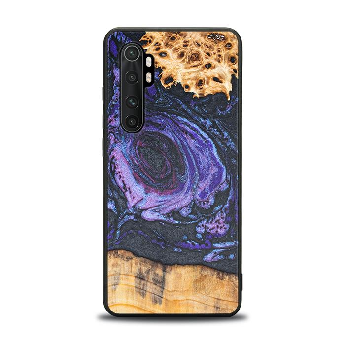 Xiaomi Mi NOTE 10 lite Handyhülle aus Harz und Holz - Synergy#F24