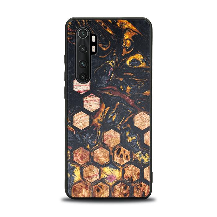 Xiaomi Mi NOTE 10 lite Handyhülle aus Harz und Holz - Synergy#F26