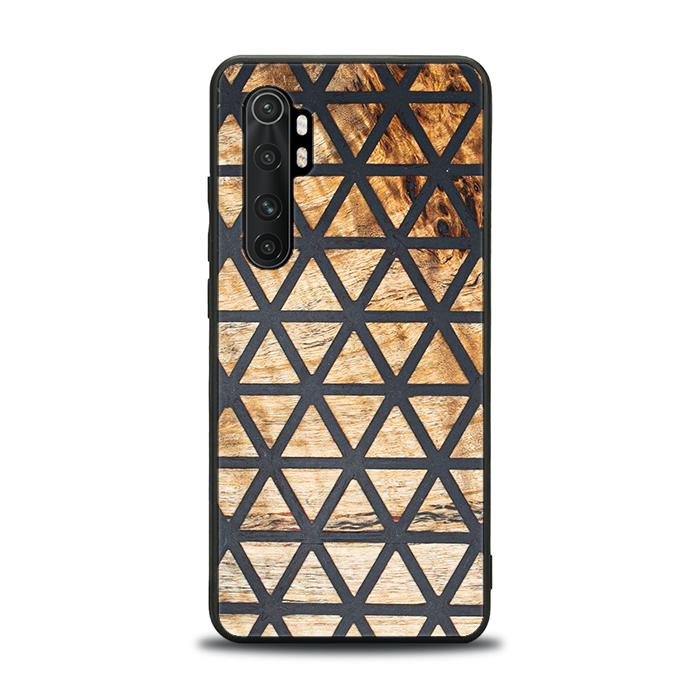 Xiaomi Mi NOTE 10 lite Handyhülle aus Harz und Holz - Synergy#F29