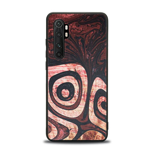 Xiaomi Mi NOTE 10 lite Handyhülle aus Harz und Holz - Synergy#F32