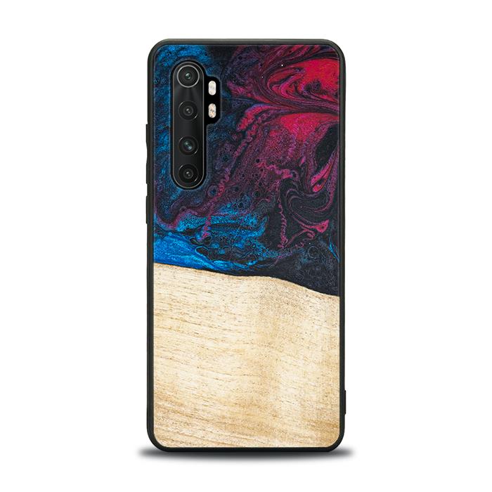Xiaomi Mi NOTE 10 lite Handyhülle aus Harz und Holz - Synergy#F9