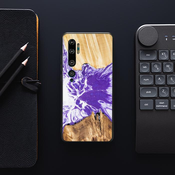 Xiaomi Mi NOTE Etui na telefon 10/10 Pro z żywicy i drewna - Synergy# A78