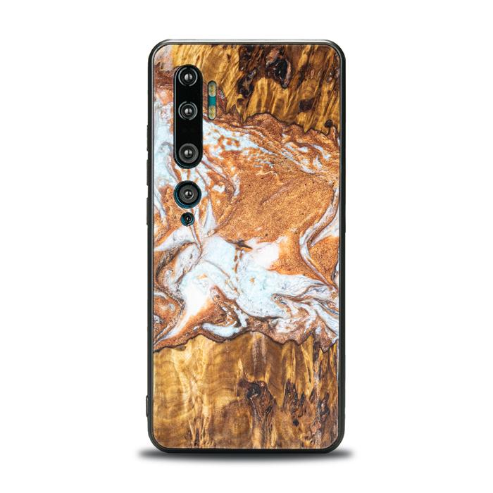 Xiaomi Mi NOTE 10 / 10 Pro Handyhülle aus Harz und Holz - Synergy#E18