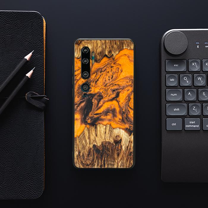 Xiaomi Mi NOTE Etui na telefon 10/10 Pro z żywicy i drewna - Synergy#E24