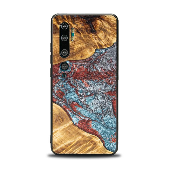 Xiaomi Mi NOTE 10 / 10 Pro Handyhülle aus Harz und Holz - Synergy#E7