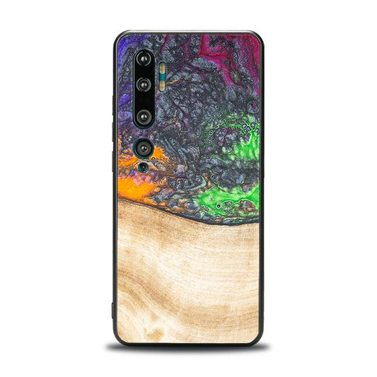 Xiaomi Mi NOTE 10 / 10 Pro Handyhülle aus Harz und Holz - Synergy#F1