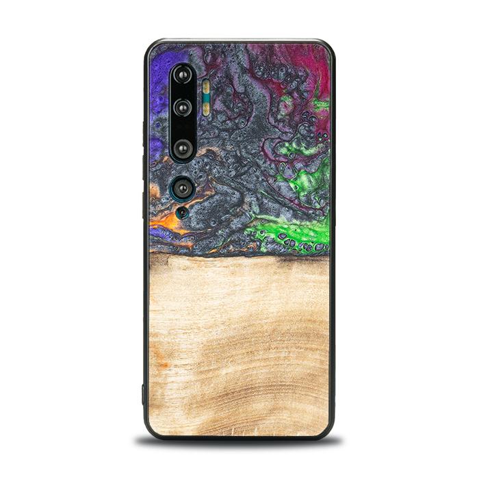 Xiaomi Mi NOTE 10 / 10 Pro Handyhülle aus Harz und Holz - Synergy#F2