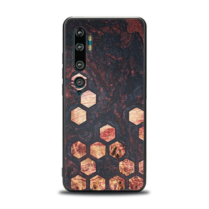 Xiaomi Mi NOTE 10 / 10 Pro Handyhülle aus Harz und Holz - Synergy#F27