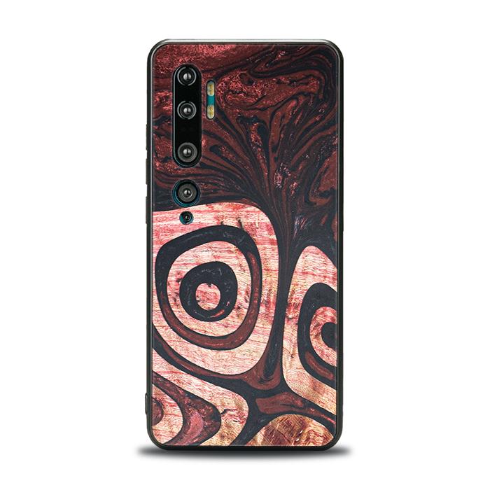 Xiaomi Mi NOTE 10 / 10 Pro Handyhülle aus Harz und Holz - Synergy#F32