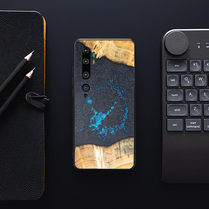Xiaomi Mi NOTE 10 / 10 Pro Handyhülle aus Harz und Holz - Synergy#F35