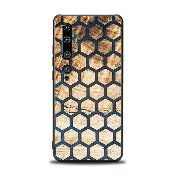 Xiaomi Mi NOTE 10 / 10 Pro Handyhülle aus Harz und Holz - Synergy#F36
