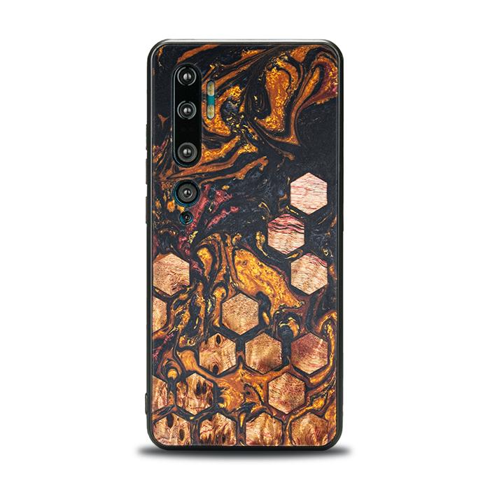 Xiaomi Mi NOTE 10 / 10 Pro Handyhülle aus Harz und Holz - Synergy#F38