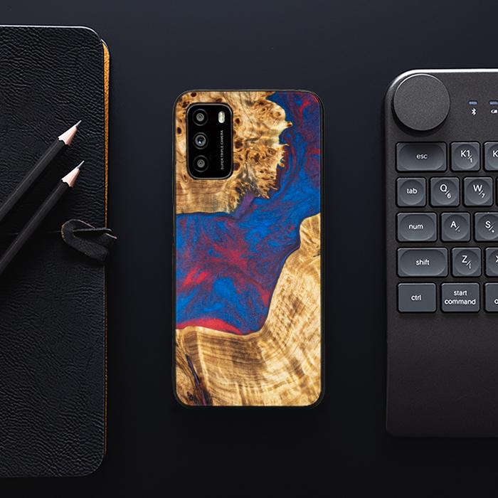 Xiaomi POCO M3 Resin & Wood Phone Case - Synergy#E10