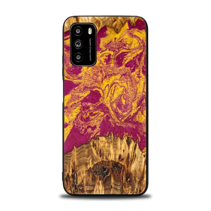 Xiaomi POCO M3 Resin & Wood Phone Case - Synergy#E11