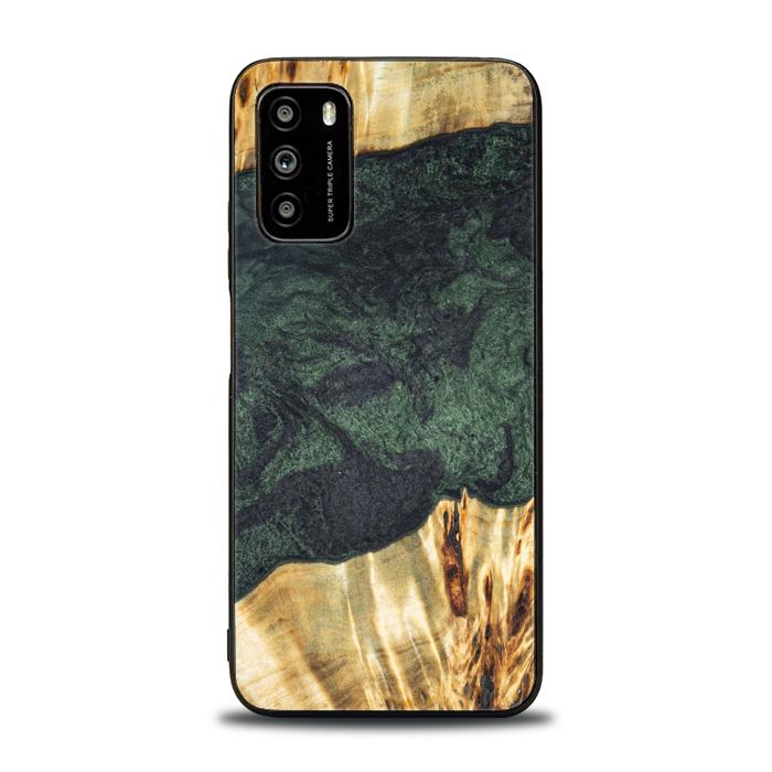 Xiaomi POCO M3 Handyhülle aus Harz und Holz - Synergy#E14