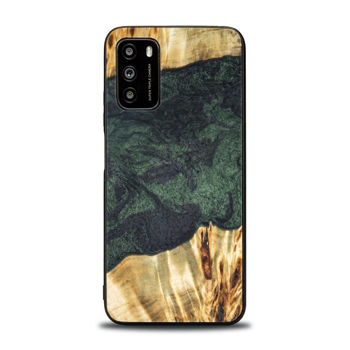 Xiaomi POCO M3 Resin & Wood Phone Case - Synergy#E14