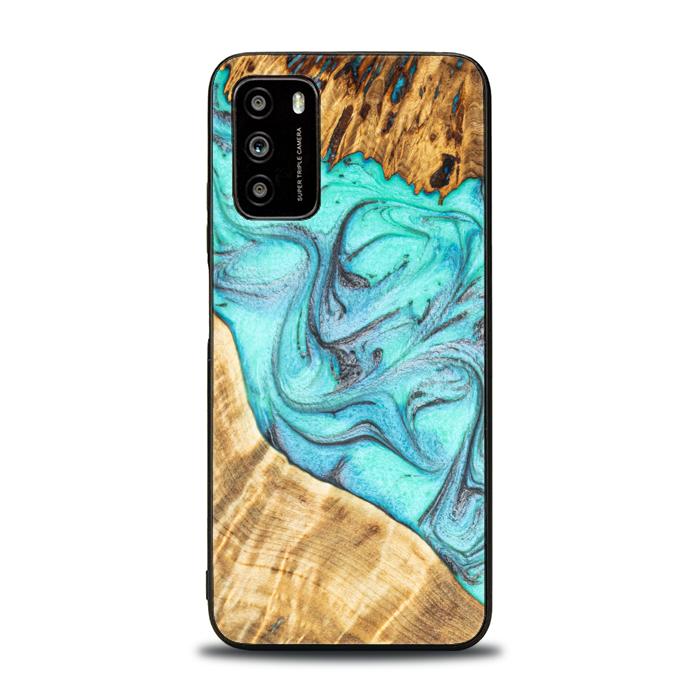 Xiaomi POCO M3 Resin & Wood Phone Case - Synergy#E16