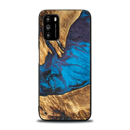 Xiaomi POCO M3 Resin & Wood Phone Case - Synergy#E21