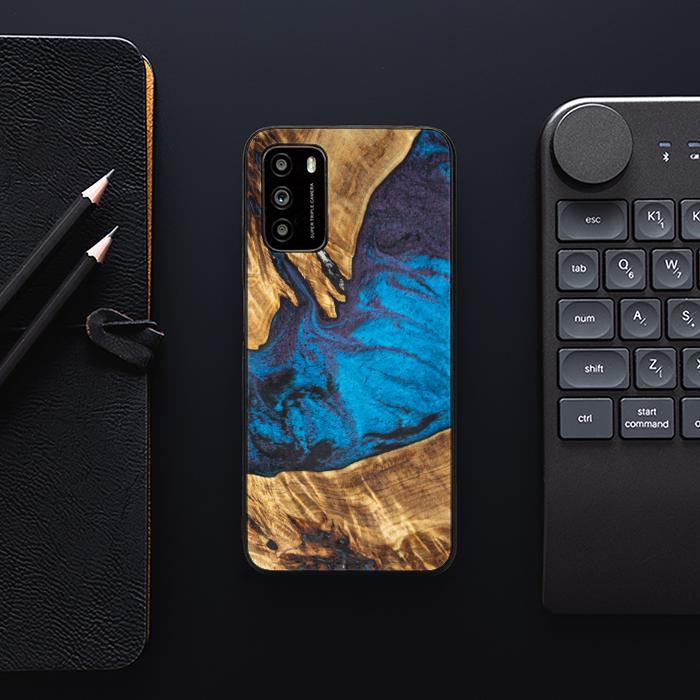 Xiaomi POCO M3 Resin & Wood Phone Case - Synergy#E21