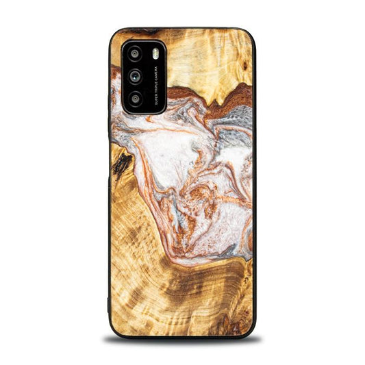 Xiaomi POCO M3 Resin & Wood Phone Case - Synergy#E5