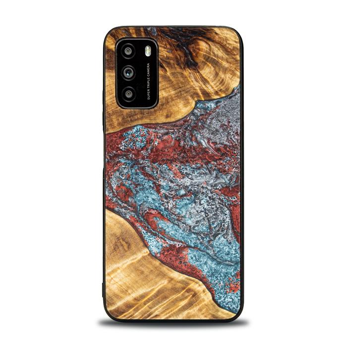 Xiaomi POCO M3 Resin & Wood Phone Case - Synergy#E7