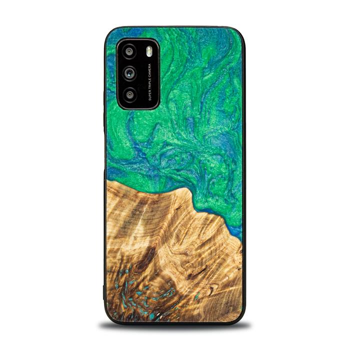 Xiaomi POCO M3 Resin & Wood Phone Case - Synergy#E8