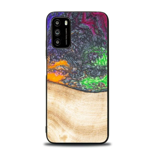 Xiaomi POCO M3 Handyhülle aus Harz und Holz - Synergy#F1