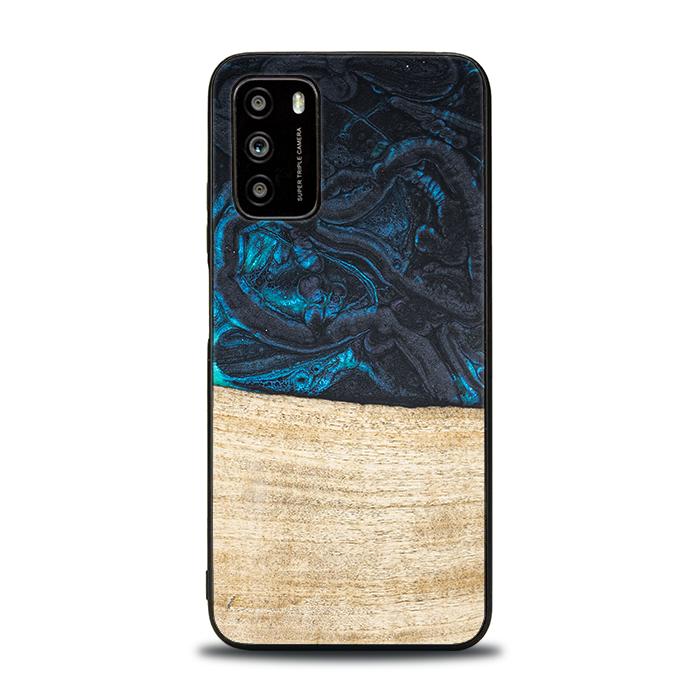 Xiaomi POCO M3 Handyhülle aus Harz und Holz - Synergy#F13