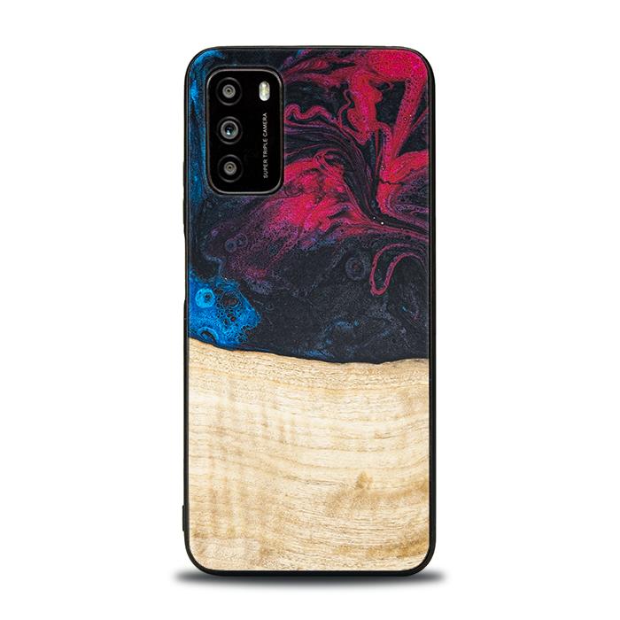 Xiaomi POCO M3 Handyhülle aus Harz und Holz - Synergy#F14