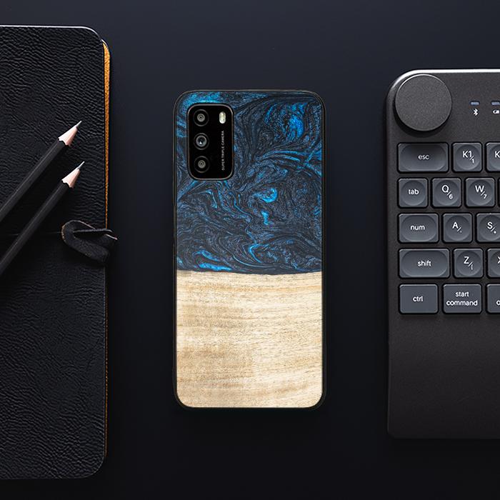 Xiaomi POCO M3 Handyhülle aus Harz und Holz - Synergy#F19