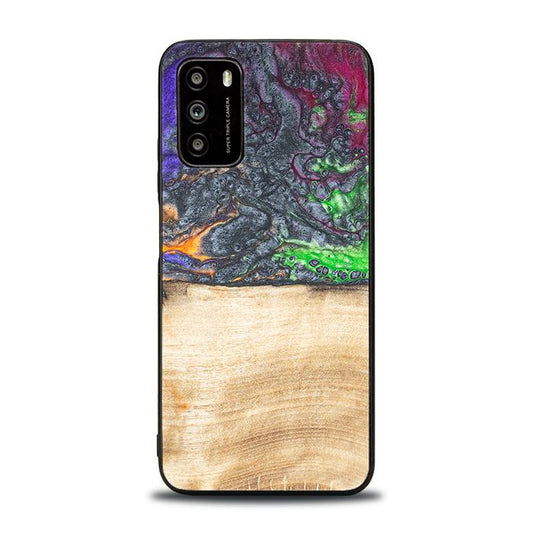 Xiaomi POCO M3 Handyhülle aus Harz und Holz - Synergy#F2