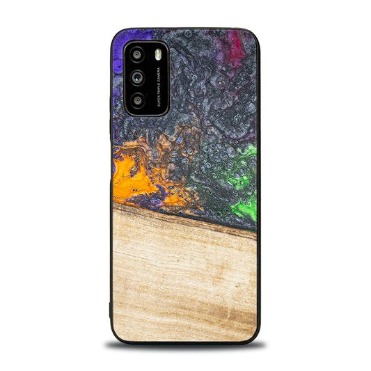 Xiaomi POCO M3 Handyhülle aus Harz und Holz - Synergy#F20