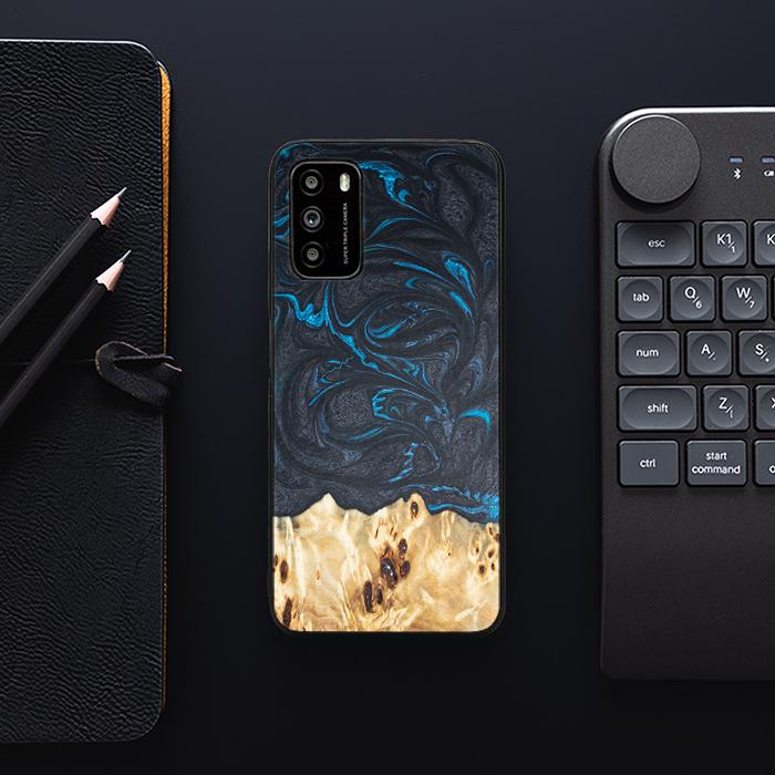 Xiaomi POCO M3 Handyhülle aus Harz und Holz - Synergy#F21