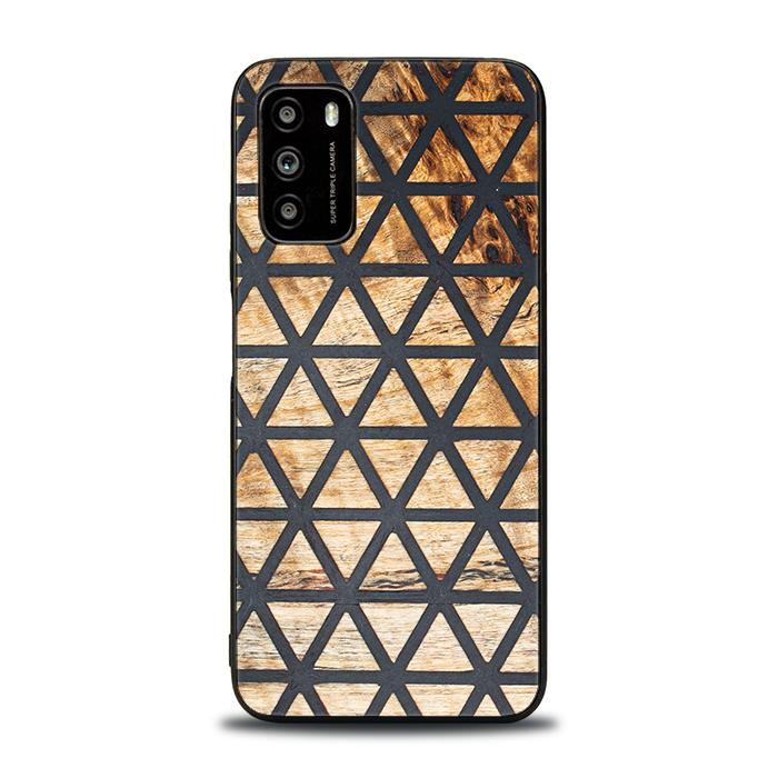 Xiaomi POCO M3 Handyhülle aus Harz und Holz - Synergy#F29