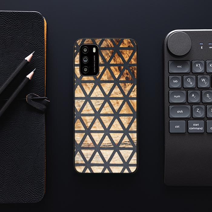 Xiaomi POCO M3 Handyhülle aus Harz und Holz - Synergy#F29