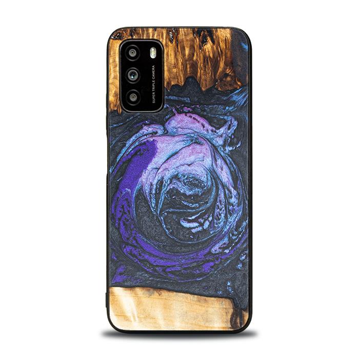 Xiaomi POCO M3 Handyhülle aus Harz und Holz - Synergy#F34