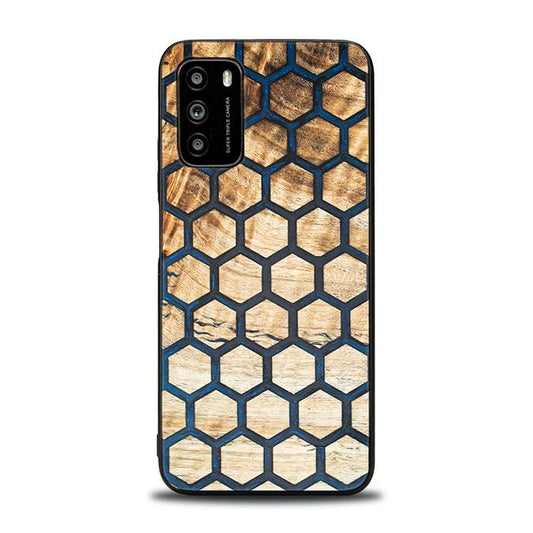 Xiaomi POCO M3 Handyhülle aus Harz und Holz - Synergy#F36