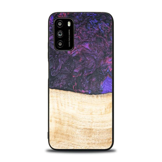 Xiaomi POCO M3 Handyhülle aus Harz und Holz - Synergy#F4