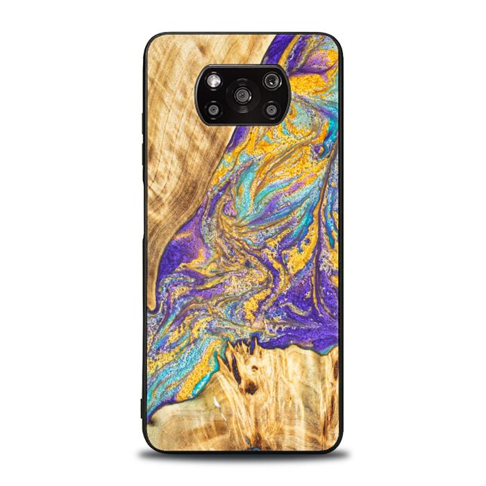 Xiaomi POCO X3 / X3 Pro Resin & Wood Phone Case - SYNERGY#E2