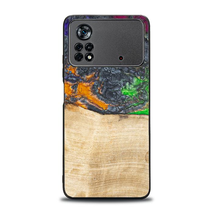 Xiaomi POCO X4 Pro 5G Handyhülle aus Harz und Holz - Synergy#F16