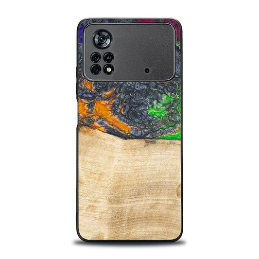 Xiaomi POCO X4 Pro 5G Handyhülle aus Harz und Holz - Synergy#F16