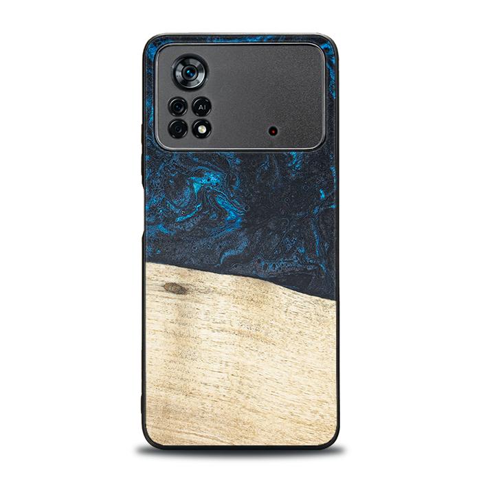Xiaomi POCO X4 Pro 5G Handyhülle aus Harz und Holz - Synergy#F17