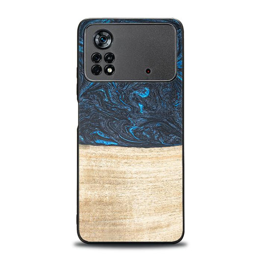 Xiaomi POCO X4 Pro 5G Handyhülle aus Harz und Holz - Synergy#F19