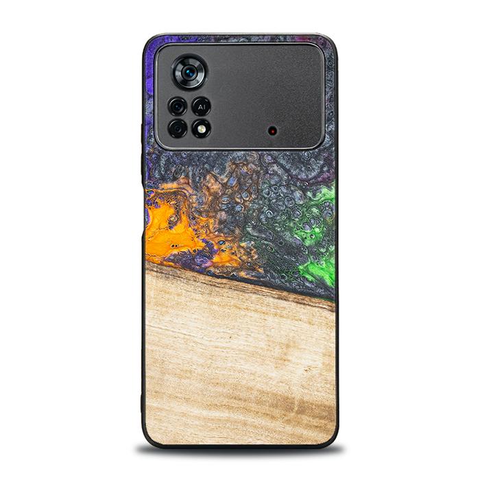 Xiaomi POCO X4 Pro 5G Handyhülle aus Harz und Holz - Synergy#F20