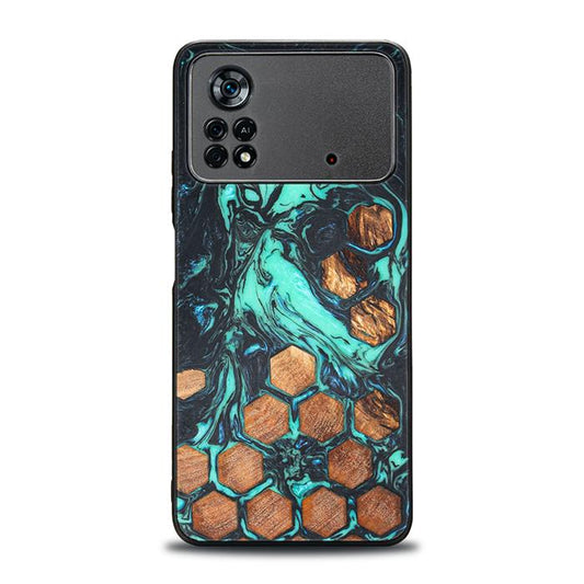 Xiaomi POCO X4 Pro 5G Handyhülle aus Harz und Holz - Synergy#F23