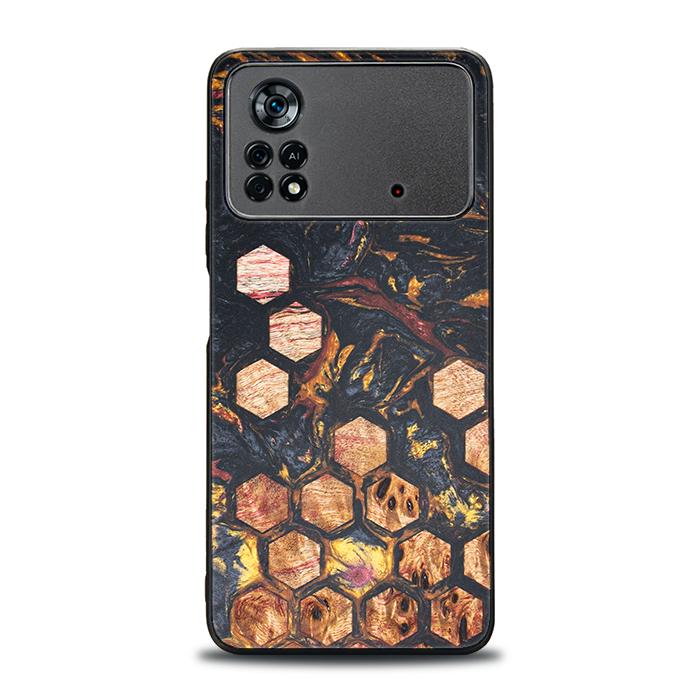 Xiaomi POCO X4 Pro 5G Handyhülle aus Harz und Holz - Synergy#F26