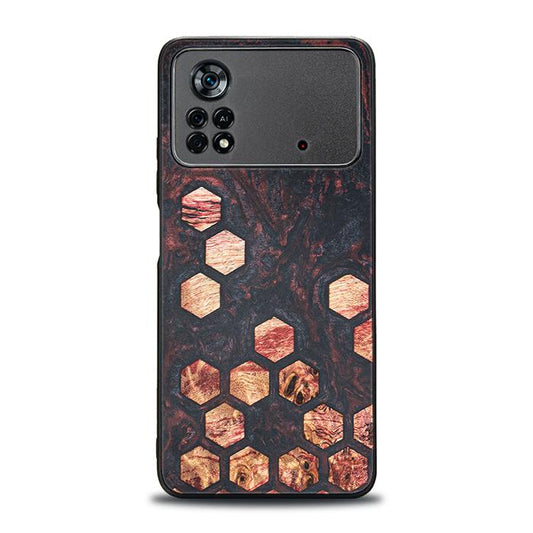 Xiaomi POCO X4 Pro 5G Handyhülle aus Harz und Holz - Synergy#F27